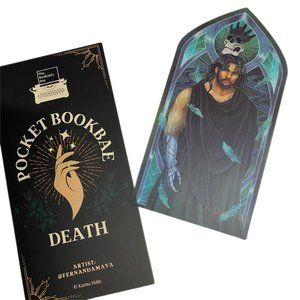 NWT 5" bookmark from Bookish Box, "Death" Pocket Bae